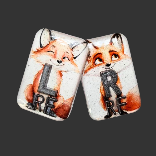 Custom fox X-ray markers for radiographers and x ray techs