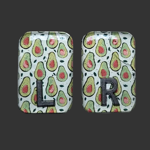 avocado x ray markers for radiographers and x ray techs, made by x ray vision uk