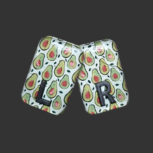 avocado x ray markers for radiographers and x ray techs, made by x ray vision uk