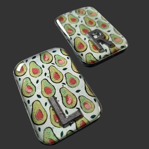 avocado x ray markers for radiographers and x ray techs, made by x ray vision uk