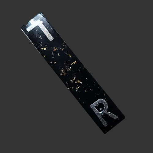 black double ended x ray markers for radiographers and x ray techs, made by x ray vision uk