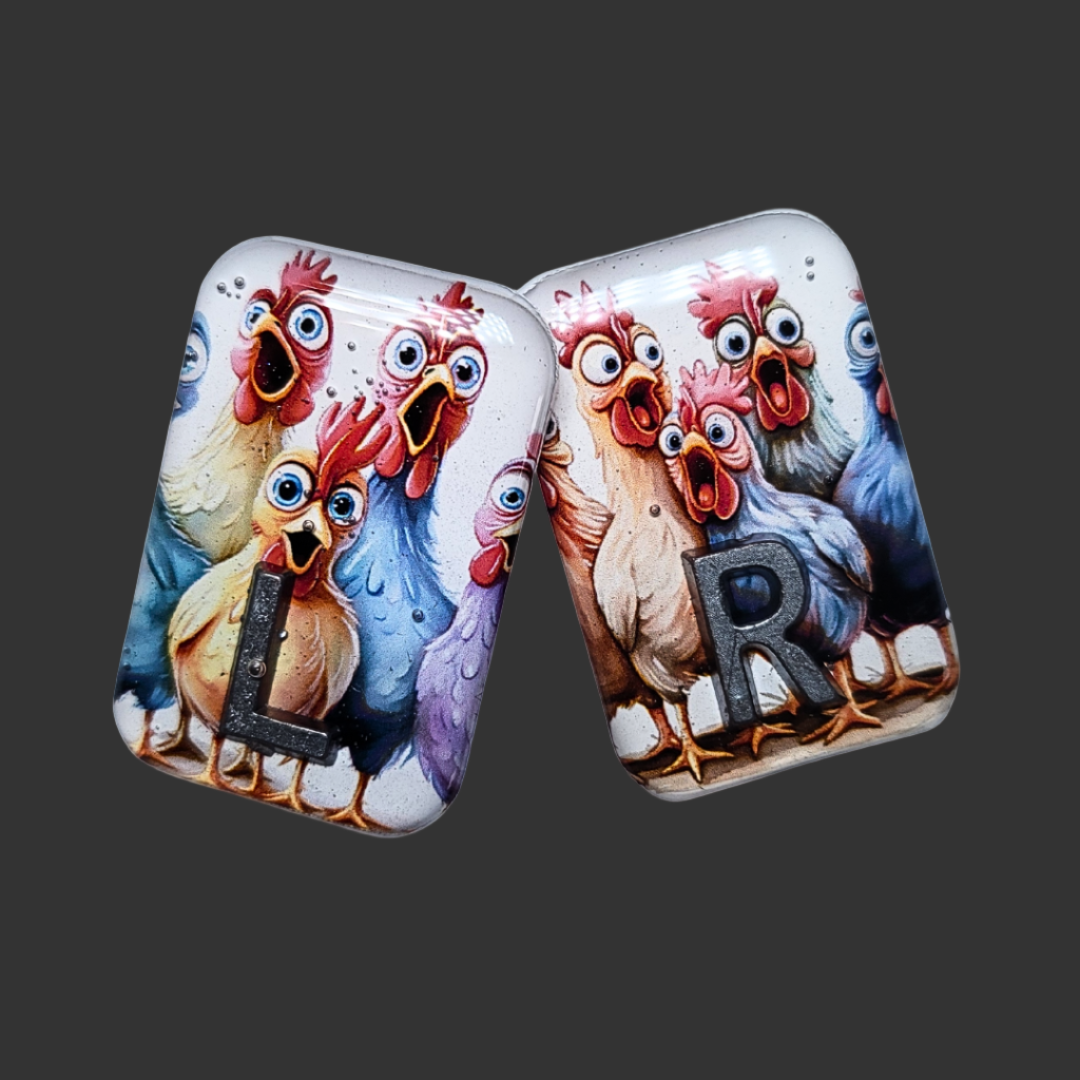Chicken-themed X-ray markers, fun and functional design for radiographers and X-ray techs