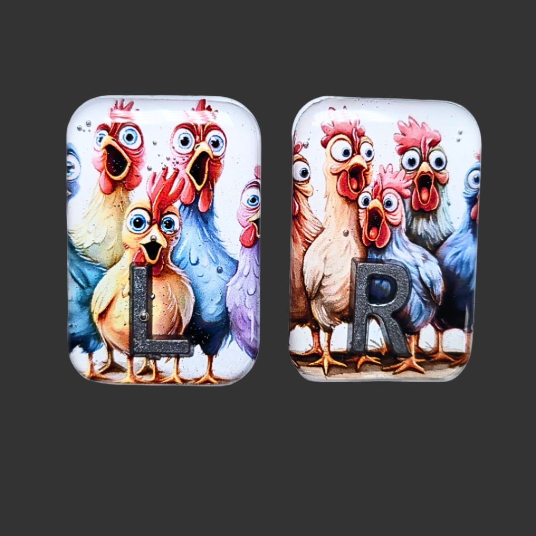 Chicken-themed X-ray markers, fun and functional design for radiographers and X-ray techs
