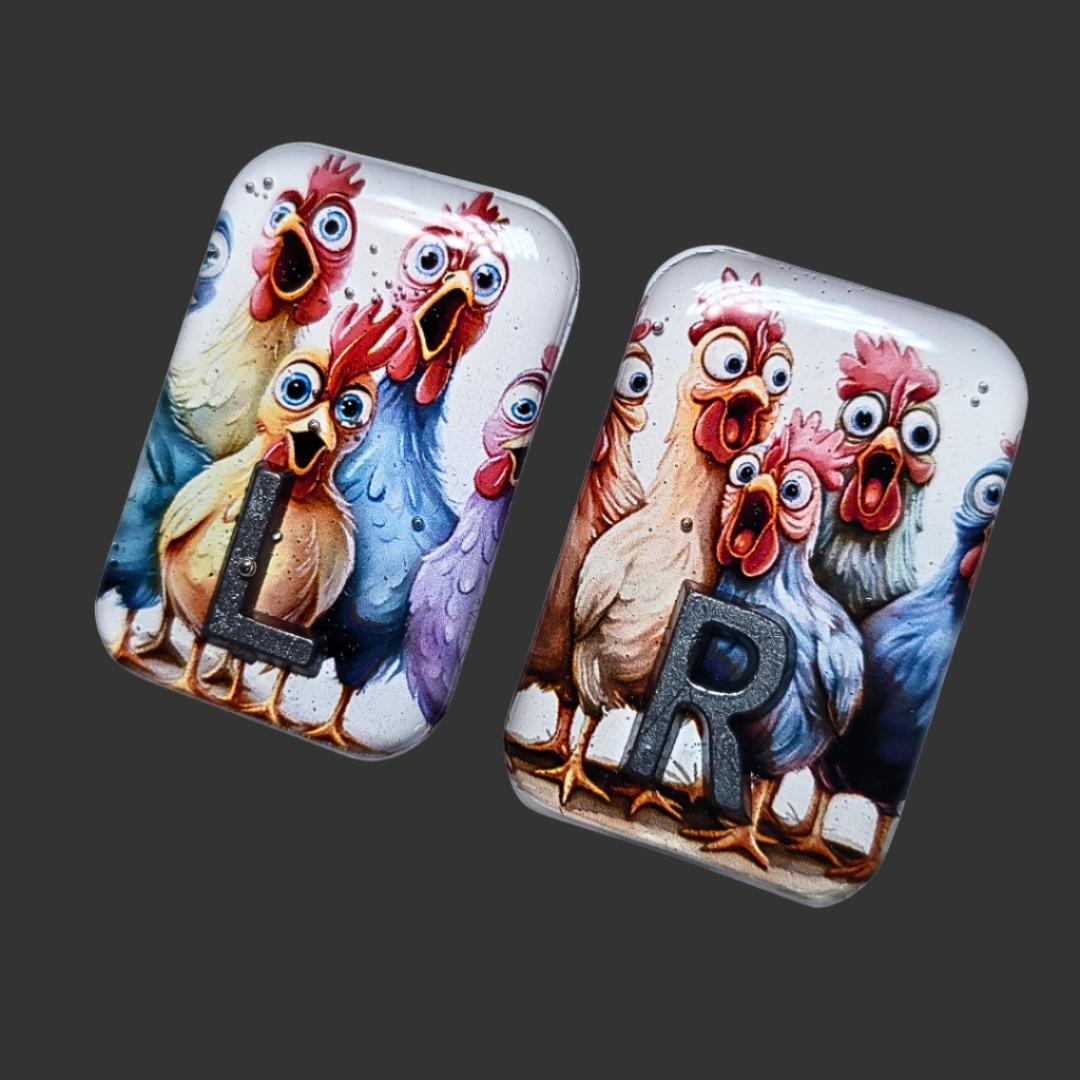 Chicken-themed X-ray markers, fun and functional design for radiographers and X-ray techs