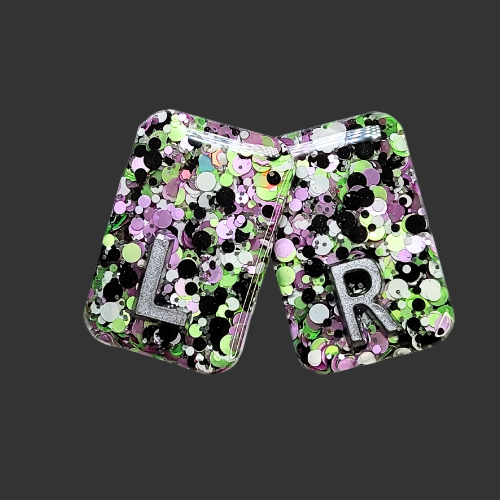 green matte glitter x ray markers for radiographers and x ray techs