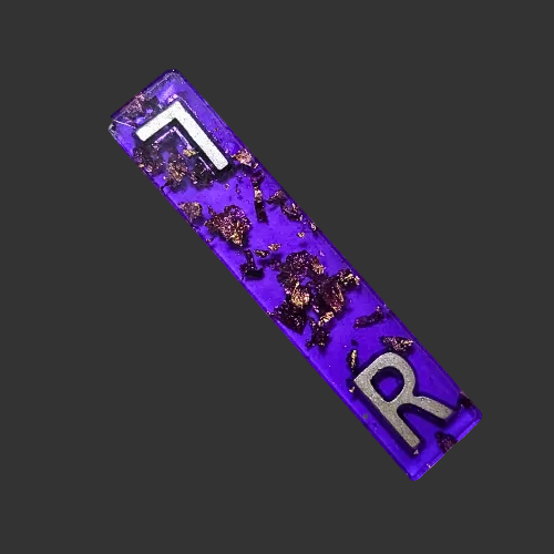 purple baton x ray markers for radiographers and x ray techs made by x ray vision uk