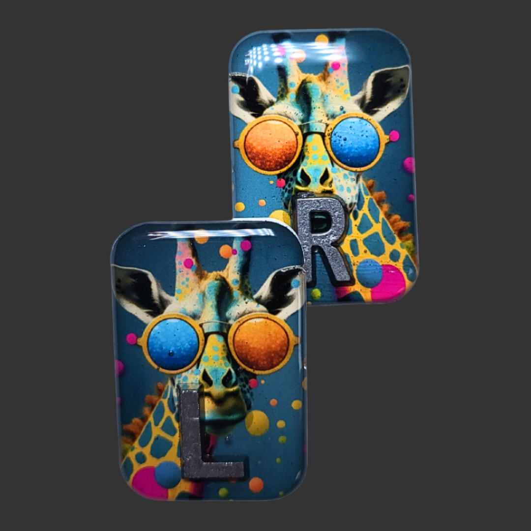 Giraffe x ray markerrs for radiographerrs and x ray techs