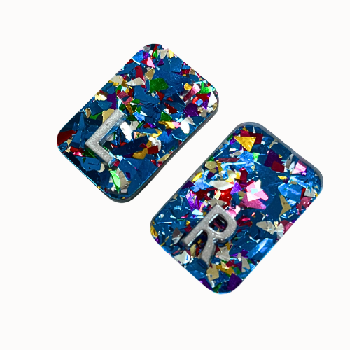 X Ray Markers - Blue chunky