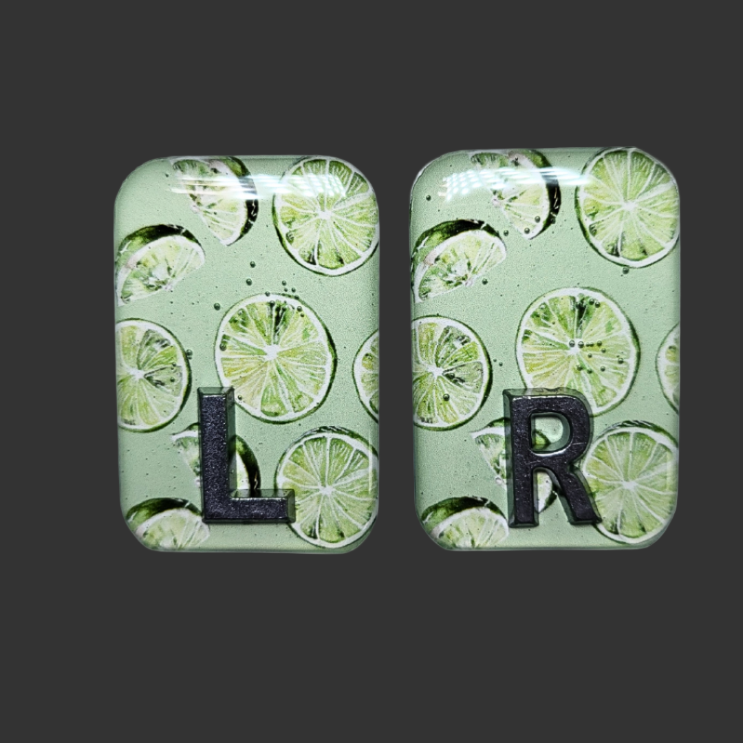 Kiwi-themed X-ray markers, fun and colorful design, ideal for radiographers and X-ray techs