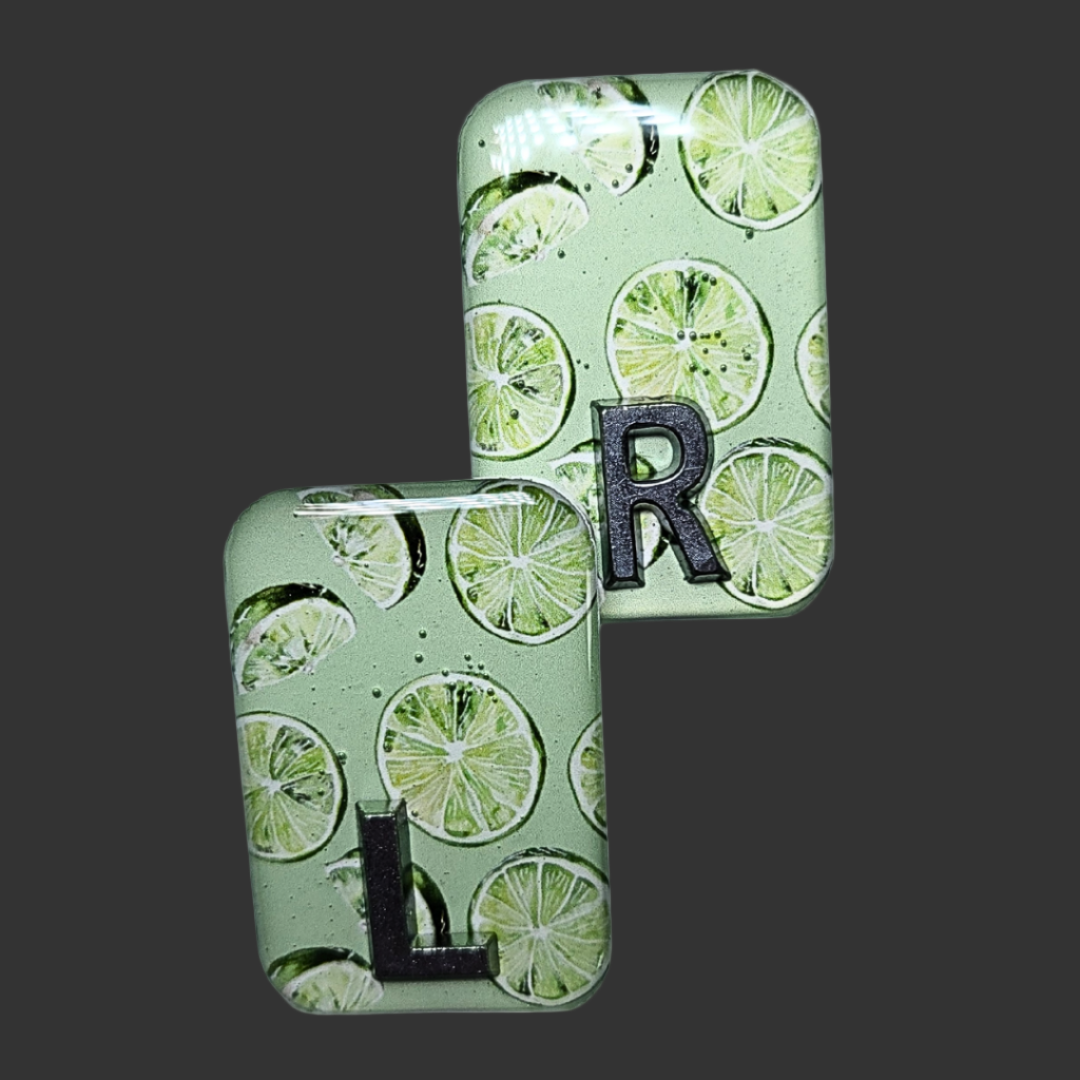 Kiwi-themed X-ray markers, fun and colorful design, ideal for radiographers and X-ray techs