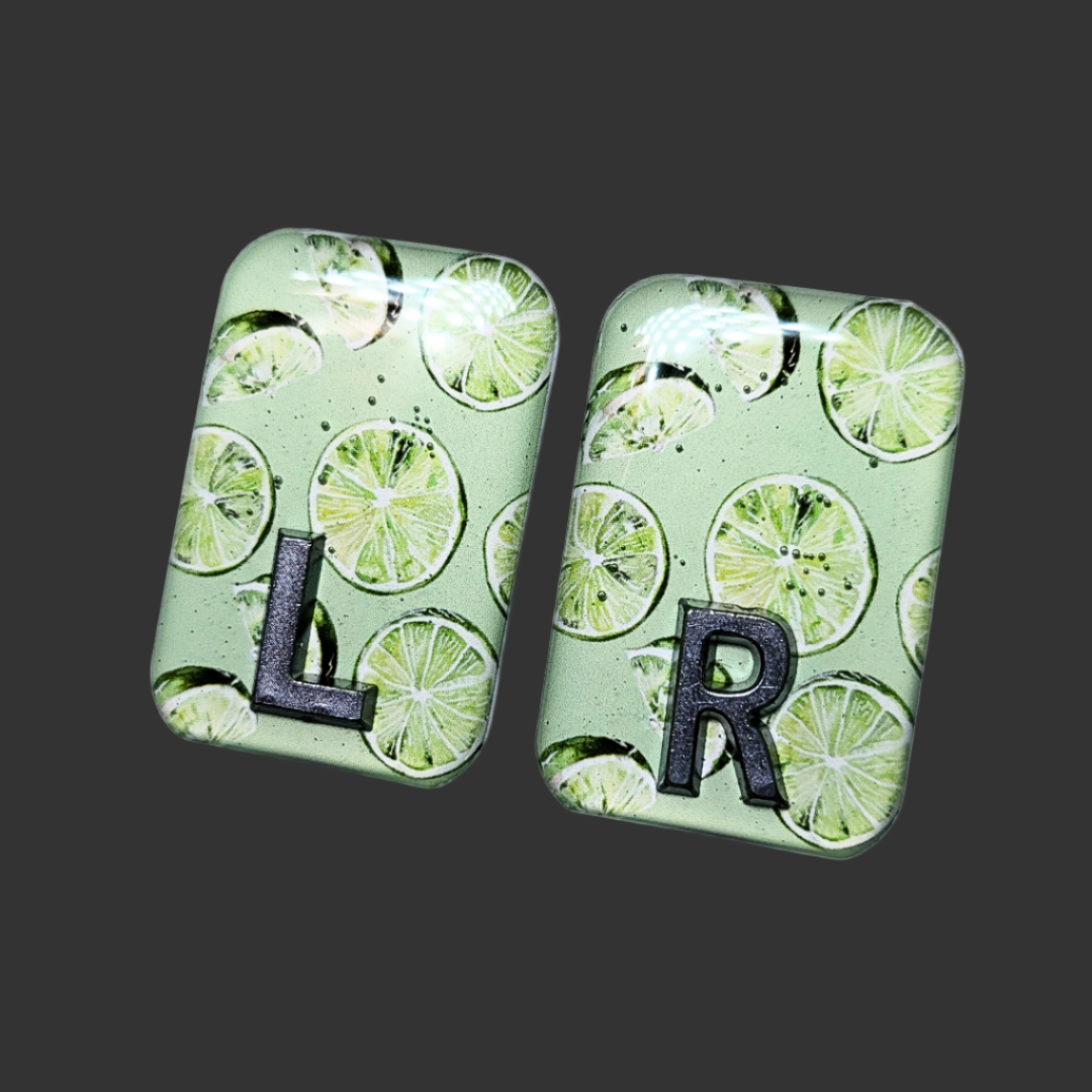 Kiwi-themed X-ray markers, fun and colorful design, ideal for radiographers and X-ray techs