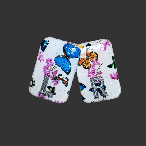 x ray markers, butterfly theme and handmade by x ray vision uk 